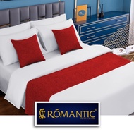 Bed Runner / Selendang kasur Ruby by ROMANTIC standard Hotel minimalis