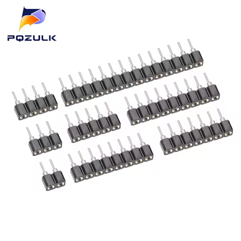 10PCS 2.54mm Pin Header Female Single Row 40 Pin 2.54mm Round Pin Connector 1x2p 3p 4p 5p 6p 7p 8p 9