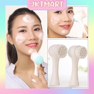 Jktmart Face Washing Tool H155 Silicone Face Cleaning Brush 3D 2-sided Massage Brush R410