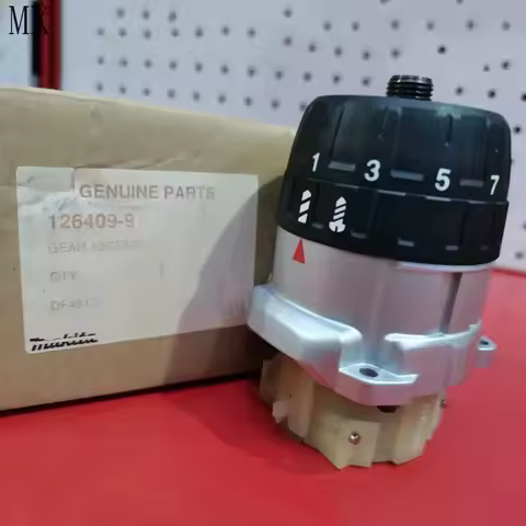 Gear Assy 126409-9 Tong Hold for Makita XFD07 DDF481 DDF481Z DF481D Original Gearbox Assembly 126409