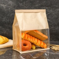 Tin-Tin Bread Packaging Premium Bottom Bread Wrapper - Premium white brown Bread Packaging Wrapper