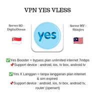 VPN YES | Unlimited Internet &amp; Hotspot | Tanpa Langgan &amp; Sim Expired