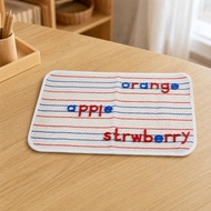 Alphabet Play Mat with Raised Lettering Hands-on Letter Recognition Mat  Play Rug Tactile Alphabet R