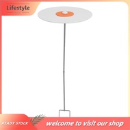 [Lifestyle] Garden Shade Disk Umbrella Plastic Sunblock Shade Cloth Plant Parasol