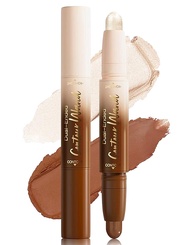 Erinde Cool Toned Contour Stick for Fair Skin Large Capacity Grey Brown Cream Contour Makeup Stick S