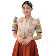 Modern filipiniana dress Ethnic blouse & skirt - Filipiniana woman dress Formal sets for woman