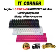 Logitech G PRO X 60 LIGHTSPEED Wireless Gaming Keyboard | Mechanical Keyboard |
