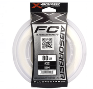 YGK XBRAID ABSORBER FLUOROCARBON SHOCK LEADER FC LEADER LINE