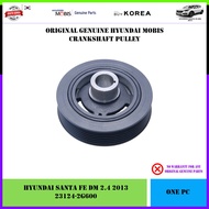 (DM-3) Hyundai Santa Fe DM 2.4 2013 Genuine Hyundai Mobis Crank Pulley Damper (23124-2G600)