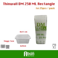 Thinwall 250 RectangleML (DM/OTI) Contents 25 pcs
