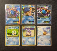 美版 日版 中古珍藏卡 PTCG Pokemon 水箭龜EX Mega 水箭龜 EX 中古 卡美龜 車厘龜MEGA  Blastoise EX