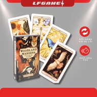 Bộ Bài Bói Tarot WOODLAND WARDENS ORACLE size tiêu chuẩn Tiếng Anh [MUA 2 BỘ BẤT KÌ TẶNG ĐÁ THANH TẨ