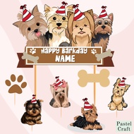 Dog Customized Cake Topper