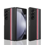 Folding Anti-Dust Anti-Fingerprint Carbon Fiber Case for Samsung Galaxy Z Fold7 5G Fold6 Fold 7 6 5