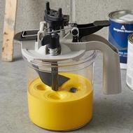 Car Paint Mixing Can With Lid Agitator 1l 4l Paint Mixing Cup For Auto Paint Color Matching E7