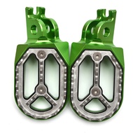 Wide Footrest Foot Pegs Steps For Kawasaki KX250 250F 05-07, KX250F KX450F KX250X KX450X KX450SR KX2