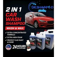 Dr Shampoo Bubble Car Wash Shampoo & Wax Extra Concentrate Formula (2 Litter/5 Litter)