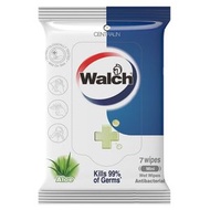 (威露士 / 迷你 / 極緻便攜) 含蘆薈精華 消毒濕紙巾 (99%殺菌) x 1包
