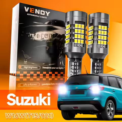 2pcs LED Reverse Light Blub Backup Lamp W16W T15 921 Canbus No Error For Suzuki Grand Vitara Ignis 3