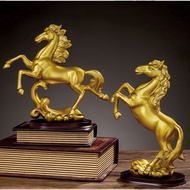 Horse statue home decoration horse gold gold decoration home statue ornament