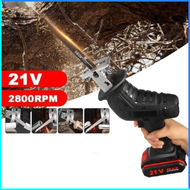 COD Huali Gergaji Listrik Mini Cordless Saw Portable / gergaji mesin kayu listrik yg kecil komplit m