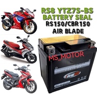 BATTERY RS8 SCP RS150 CBR150 AIR BLADE BATERI VRLA SEAL YTZ7S-BS RSX150 RS RSX CBR 150 HONDA SCP