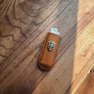 Grasshopper Long Lighter Case Cricket Leather Case Creative Unique Genuine Leather Retro Disposable 