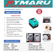 Máy bơm tăng áp không ồn thông minh RYMARU H20 - H25 - H30 sử dụng động cơ nam châm vĩnh cữu. BH 2 N