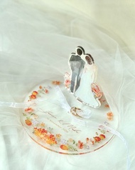 moonism原創設計 婚禮ring pillow 結婚戒指枕訂製