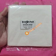 Burger Paper size 12.5 x 12.5 cm - Burger Wrap - Dragon Pack - contents 100 pcs