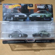 Hot Wheels Premium Car Culture 2 pack 91 Nissan Sentra SE-R /Nissan Silvia s15 Car