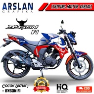 STRIPING LIST BYSON FI NEW YAMAHA BYSON FI STICKER STRIPING/ MOTORCYCLE VARIATION STRIPING/ REDBULL 