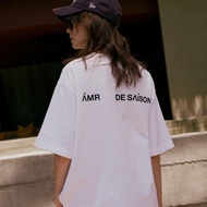 AMR DE SAISON (AIMER)-Logo T-Shirt in Back