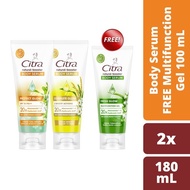 Citra Natural Bs Glow Spf20 180Ml Get Citra Hbl Serum Fresh Glow 100Ml
