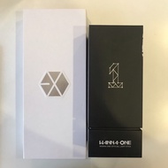 Wanna One and EXO Lightstick