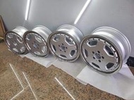 17寸 AMG 兩片式鋁圈 稀有原廠AMG 鋁圈 經典車必備 BBS 代工 w124 w123 w140