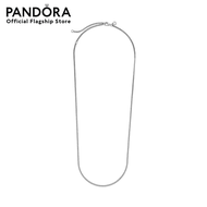 Pandora Rolo Chain Necklace เครื่องประดับ สร้อยคอ สร้อยคอเงิน สร้อยแพนดอร่า แพนดอร่า