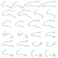 24 Pcs Car H1 H3 H4 H7 Headlight Bulb Retaining Spring Clip Holder Set Automotive Headlight Buckle A