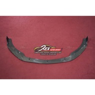 Mercedes Benz Facelift A-Class W176 A180 A200 A250 A45 AMG Front Lip Flat Forged Carbon Fiber Depan 