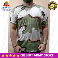 GILBERT ARMY STORE-Kaos Loreng Gurun Padang Pasir Lengan Pendek Murah-Kaos Daleman Oblong Loreng Gur