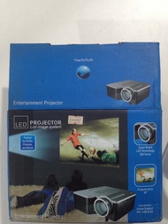 Projector LED โปรเจคเตอร์ Full HD 1080p 1080 i 100" Time To Play LED Projector HDMI port