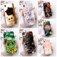 Clear For iPhone XR Case Aesthetic Cute Cartoon Fashion Butterfly Funny Painted Casing For iPhone A1
