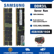 [Miễn phí vận chuyển] Samsung Recc DDR3 DDR3 DDR3 RAM 16GB 8GB 4GB 1333/1600/1866MHz bộ nhớ không có