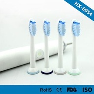 (包平郵)Philips電動牙刷代用牙刷頭 HX-6054 (4支) (國際認證)