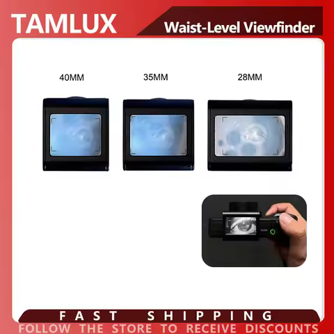 TAMLUX 28MM 35MM 40MM Metal Waist-Level Viewfinder Camera Viewfinder for Fuji/Sony/Nikon/Canon/Ricoh