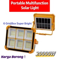 ️20000W New Model!6 grid Solar outdoor lighting 288 LED Lampu solar