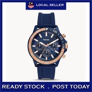 [Original *Free Bracelet*] FossiI Bannon Multifunction Chronograph Leather Men Watch Jam Tangan Lela