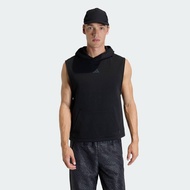 Gym & Training Power Workout Sleeveless hoodie Men Black KA1201
