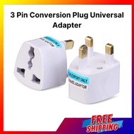 3 Pin UK Conversion Plug Universal Adapter Socket UK Adapter Plug