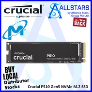 Crucial P510 (1TB/2TB) Gen5 NVME M.2 SSD (CT1000P510SSD8/CT2000P510SSD8) (Warranty 5years with Conve